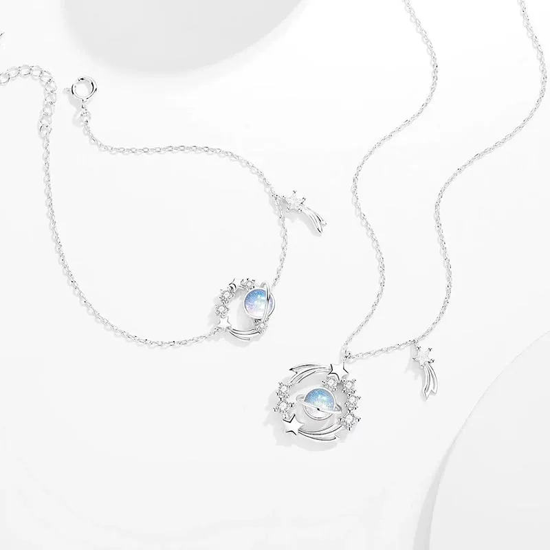 SHARK BABY S925 Silver Necklaces Women's-6
