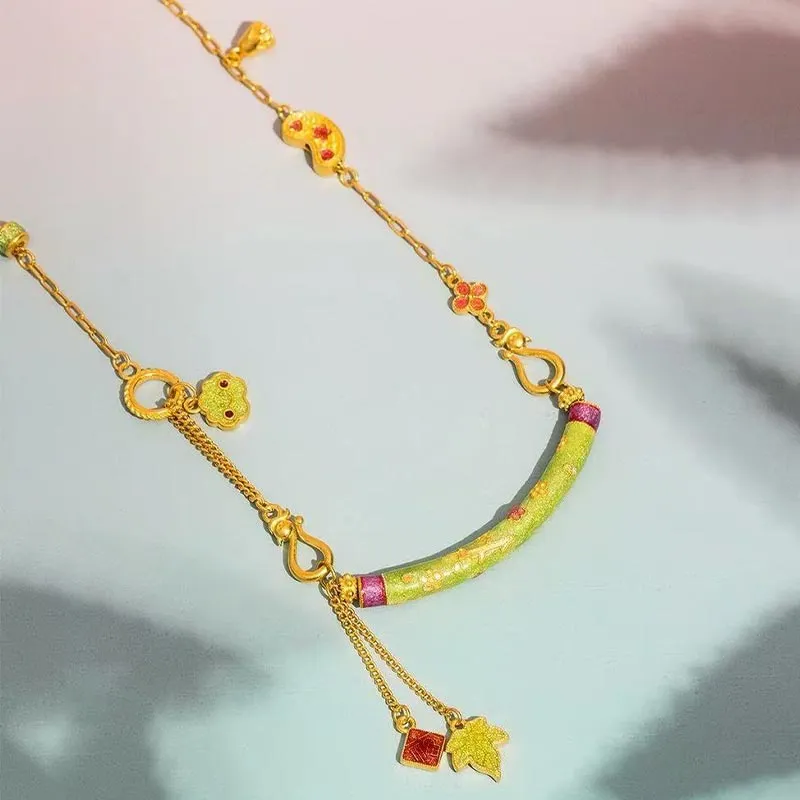SHARK BABY Enamel Necklaces Women's-2