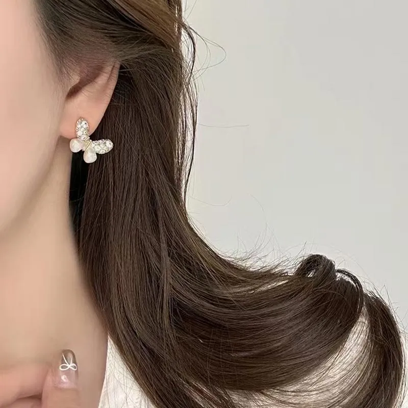 DAN DREAM Enamel Clip On Earrings Women's-1