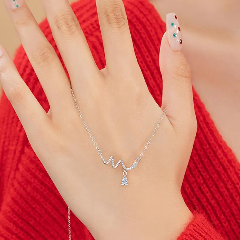 DAN DREAM S925 Silver Necklaces Women's-4