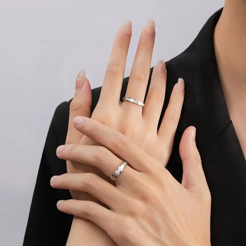 DAN DREAM S999 Fine Silver Rings Unisex-1
