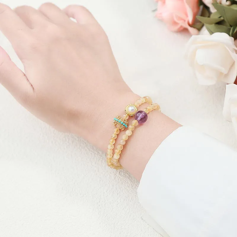 DAN DREAM Crystal Bracelets Women's-1
