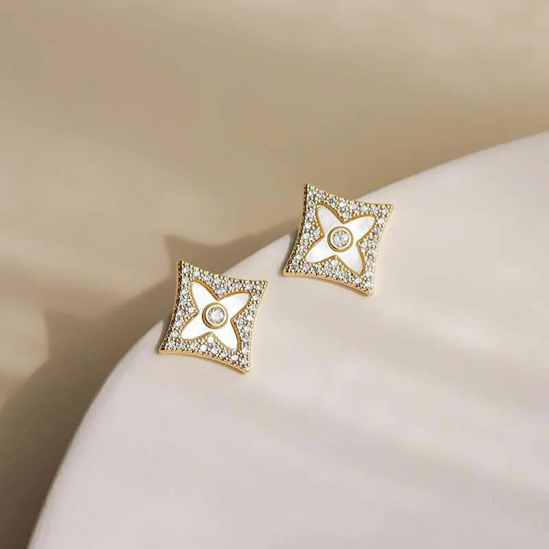 SHARK BABY Alloy Stud Earrings Women's-5