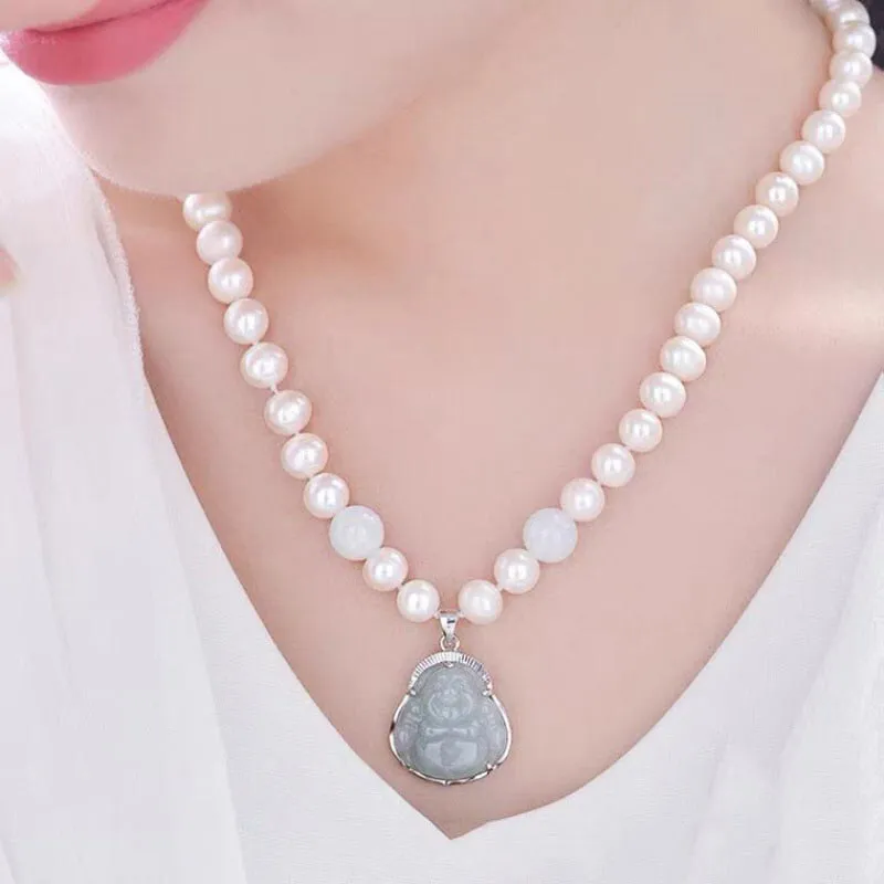 SHARK BABY S925 Silver Necklaces Women's-3