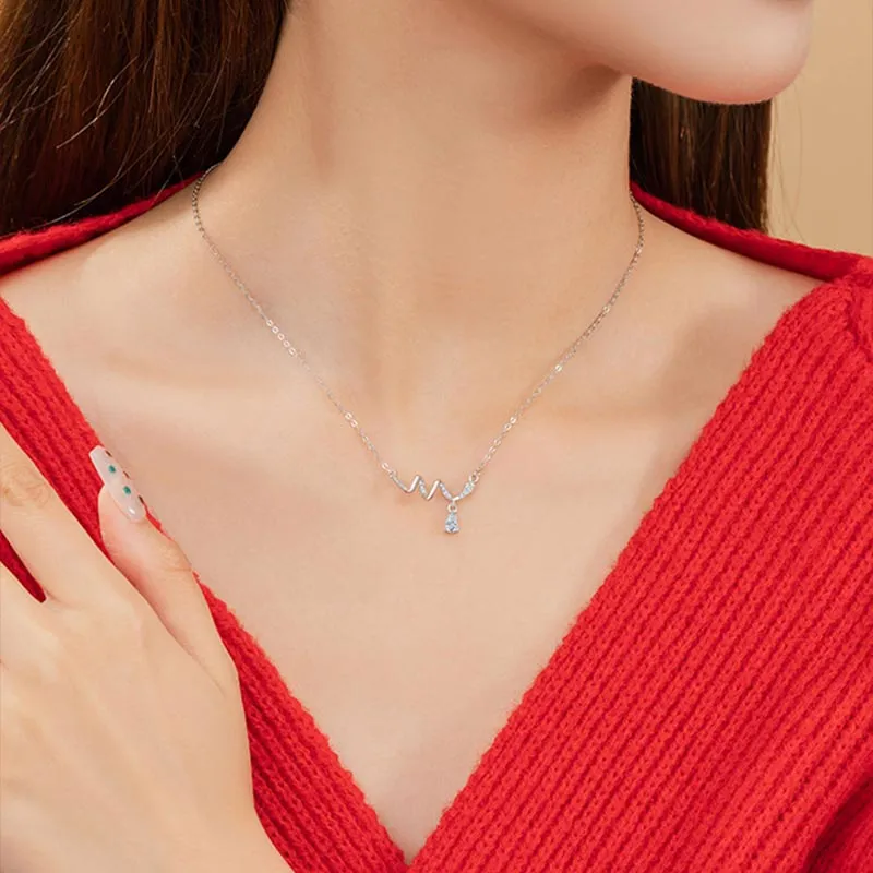 DAN DREAM S925 Silver Necklaces Women's-2