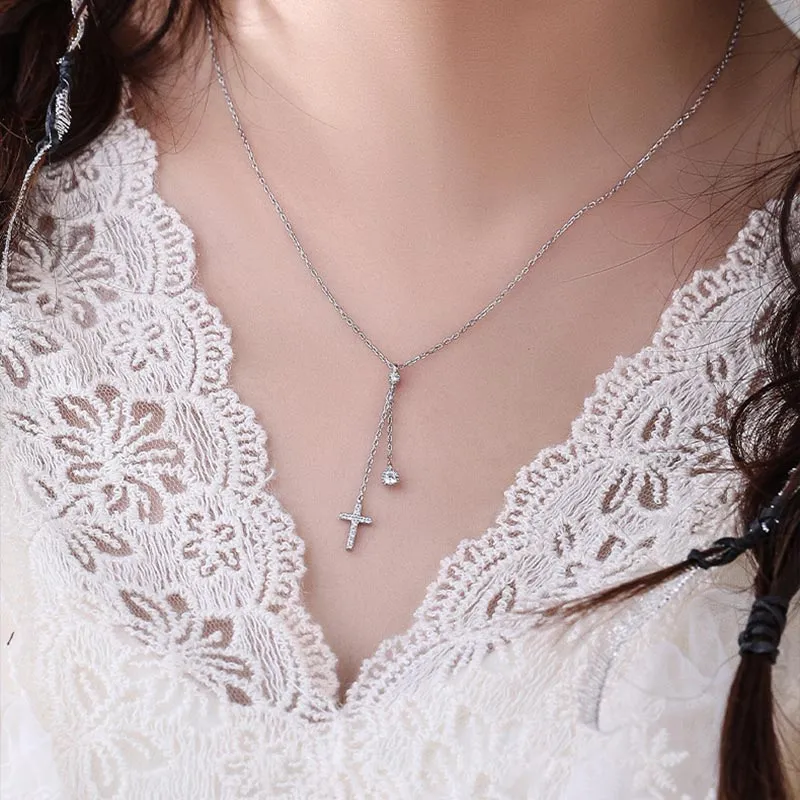 DAN DREAM S925 Silver Necklaces Women's-1