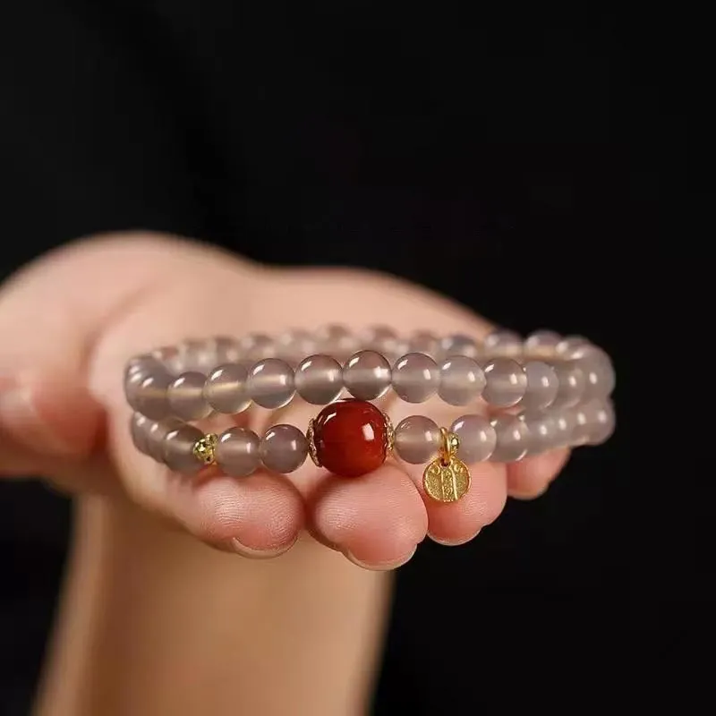 SHARK BABY Agate Bracelets Women's-2