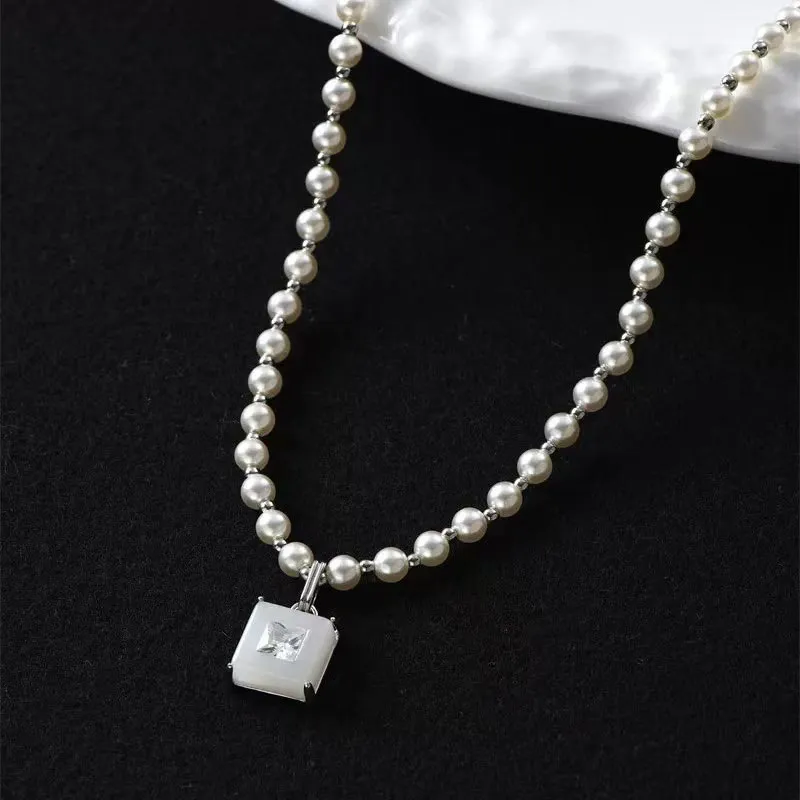 DAN DREAM Mother Of Pearl Necklaces Women's-3