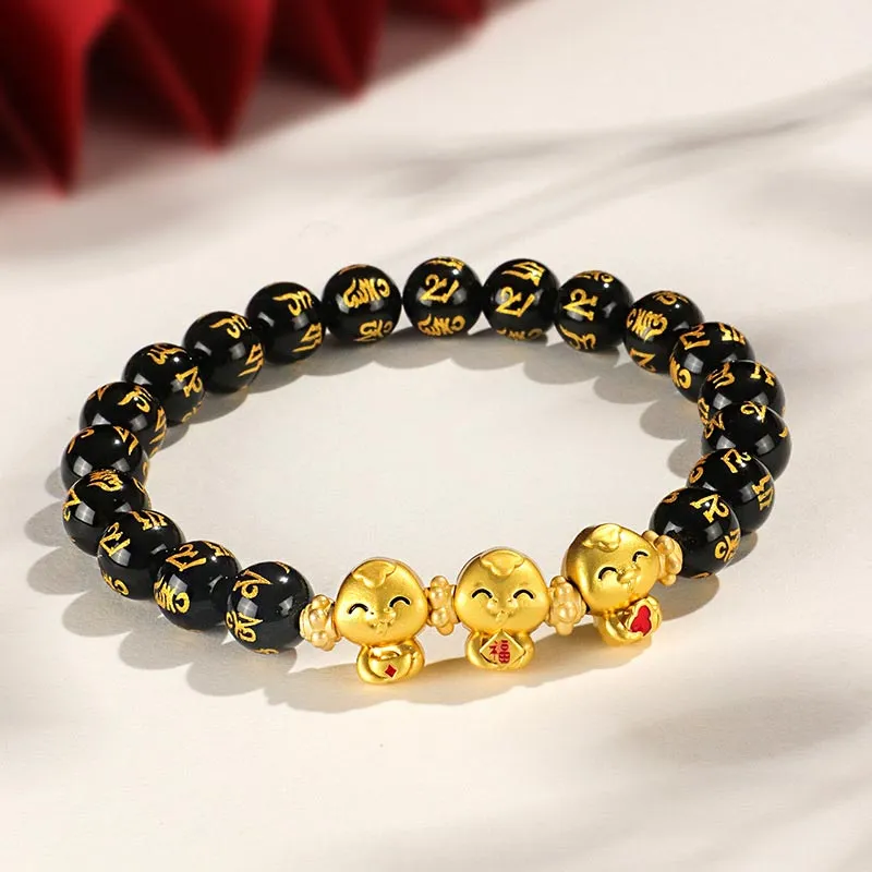 SHARK BABY Agate Bracelets Unisex-19