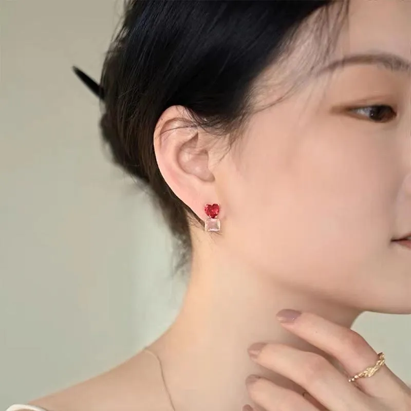 DAN DREAM Alloy Clip On Earrings Women's-2
