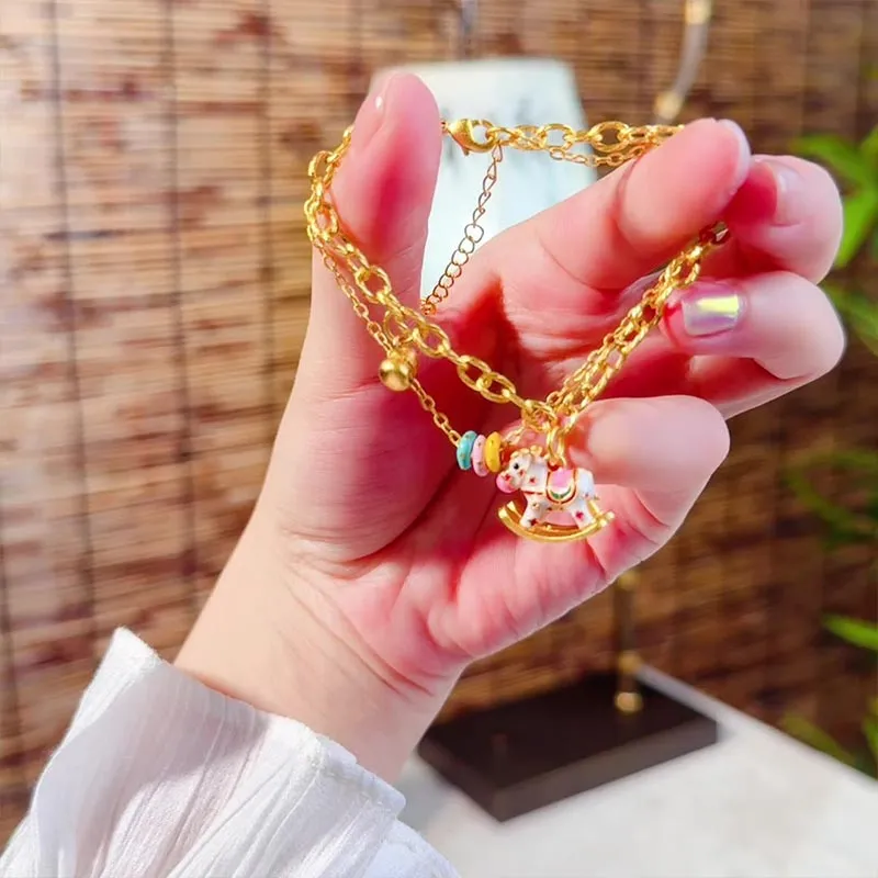 SHARK BABY Alloy Bracelets Women's-2