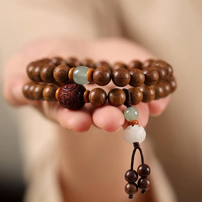 SHARK BABY Zabelia Biflora Wooden Bracelets Unisex-3