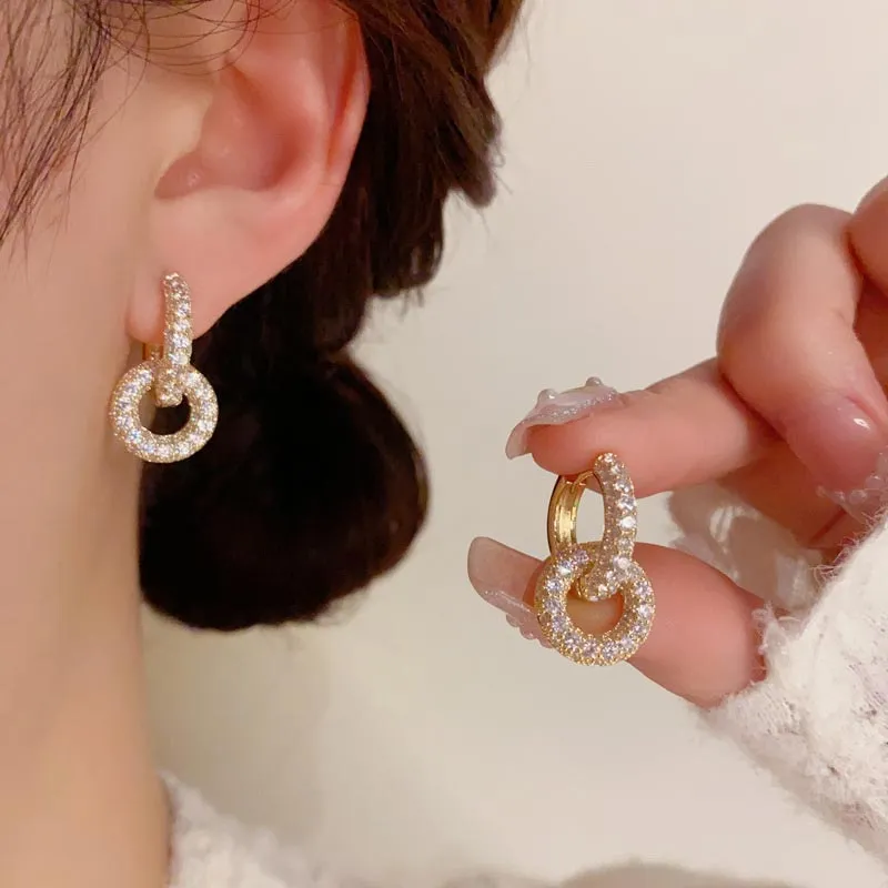 DAN DREAM Alloy Earrings Women's-5