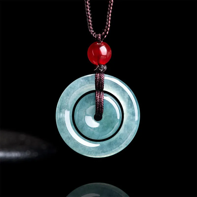 SHARK BABY Glutinous Jade Necklaces Unisex-7