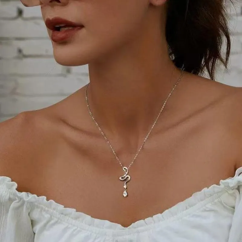 DAN DREAM S925 Silver Necklaces Women's-2