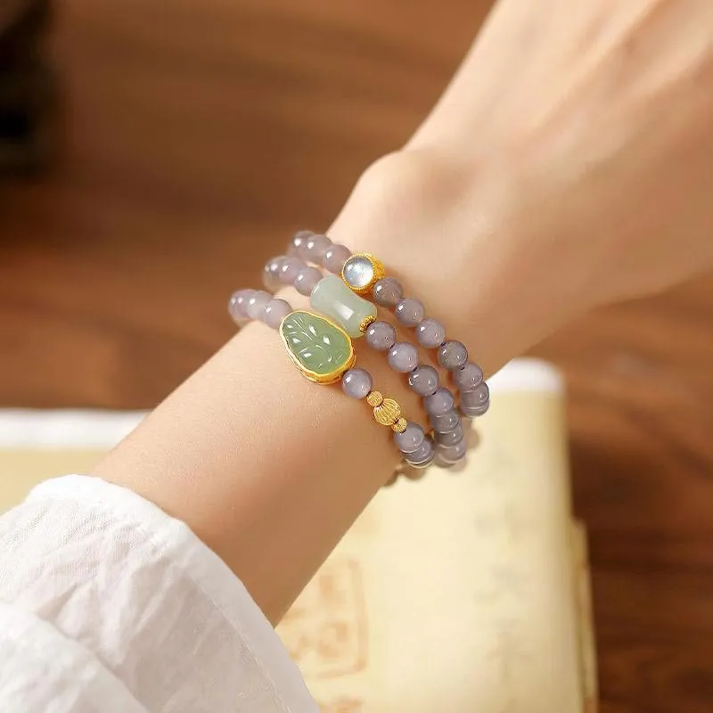 SHARK BABY Colored Glaze Bracelets Women's-1