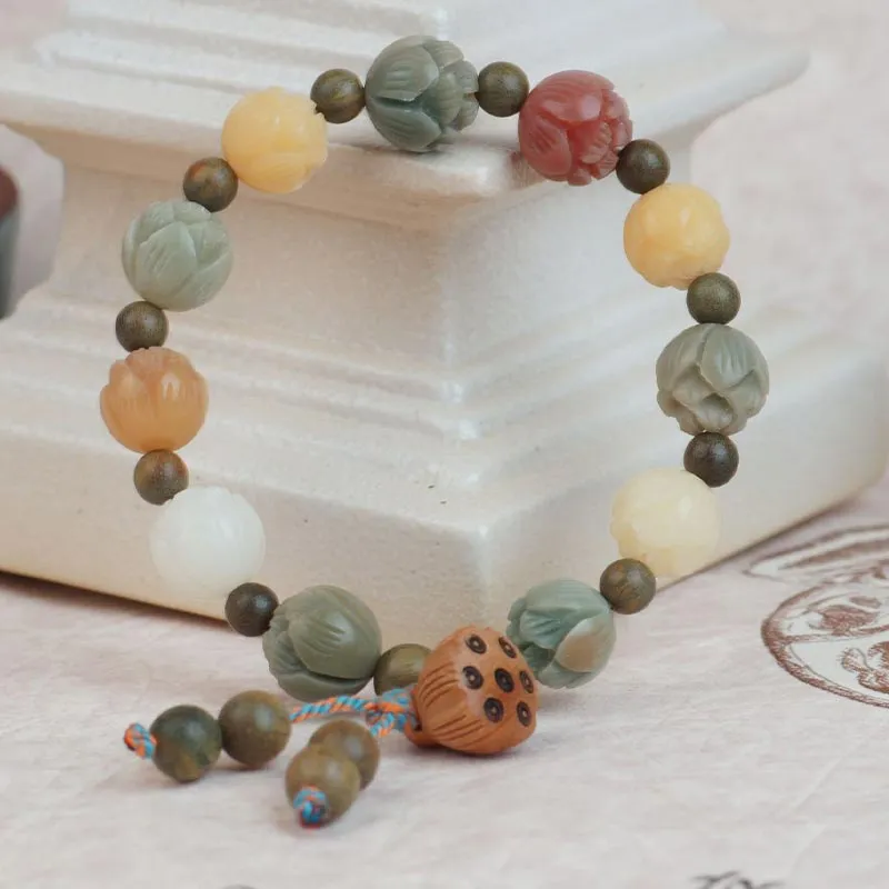 SHARK BABY Bodhi Root Bracelets Unisex-4