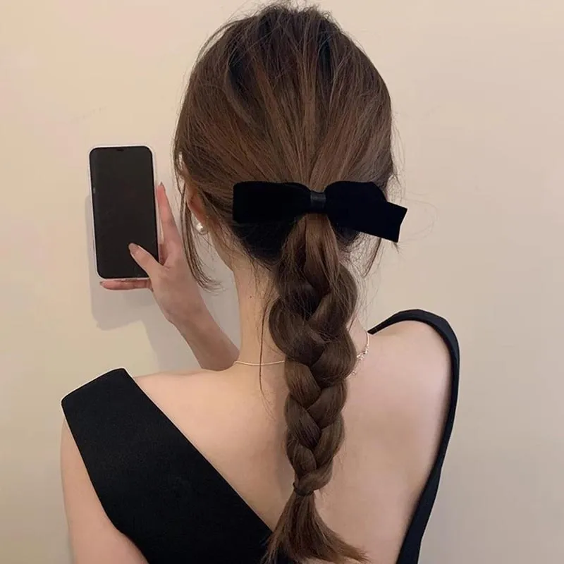 DAN DREAM Velour Hair Clips Women's-2