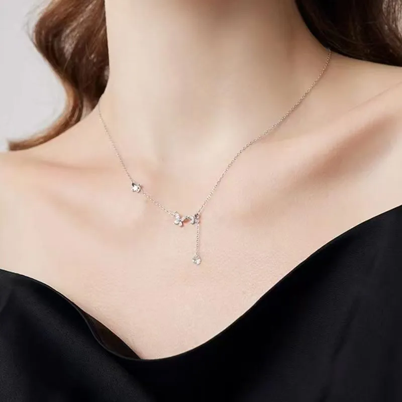 SHARK BABY S999 Fine Silver Necklaces Women's-4
