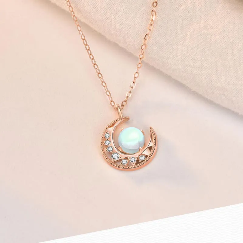 DAN DREAM S925 Silver Necklaces Women's-5
