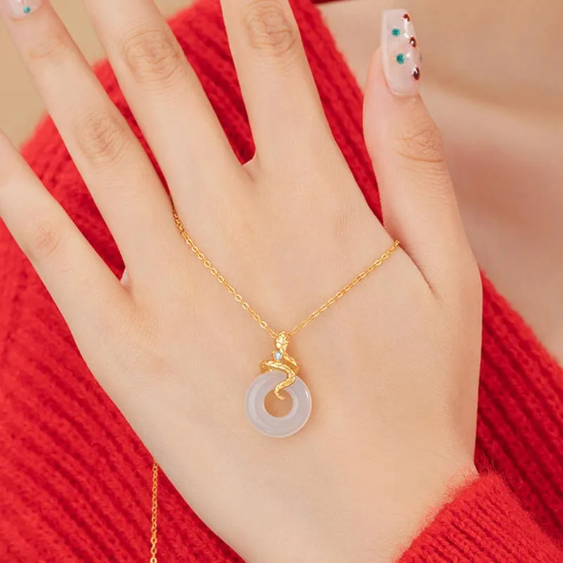 SHARK BABY Colored Glaze Necklaces Women's-3