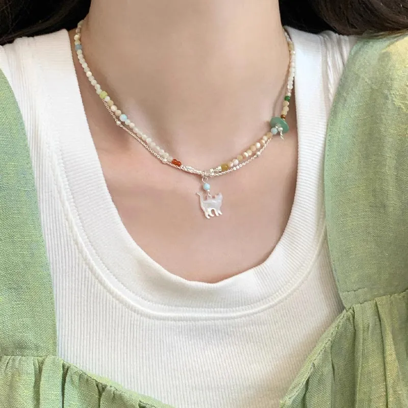 DAN DREAM Acrylic Necklaces Women's-2