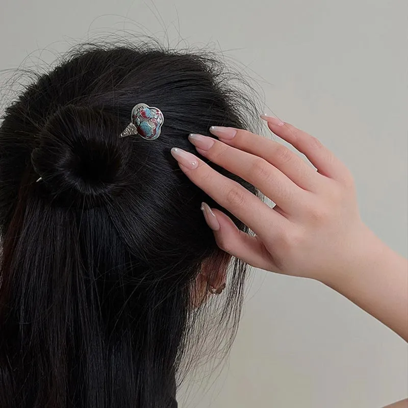 DAN DREAM S925 Silver Hairpins Women's-5