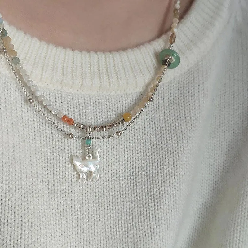 DAN DREAM Acrylic Necklaces Women's-7