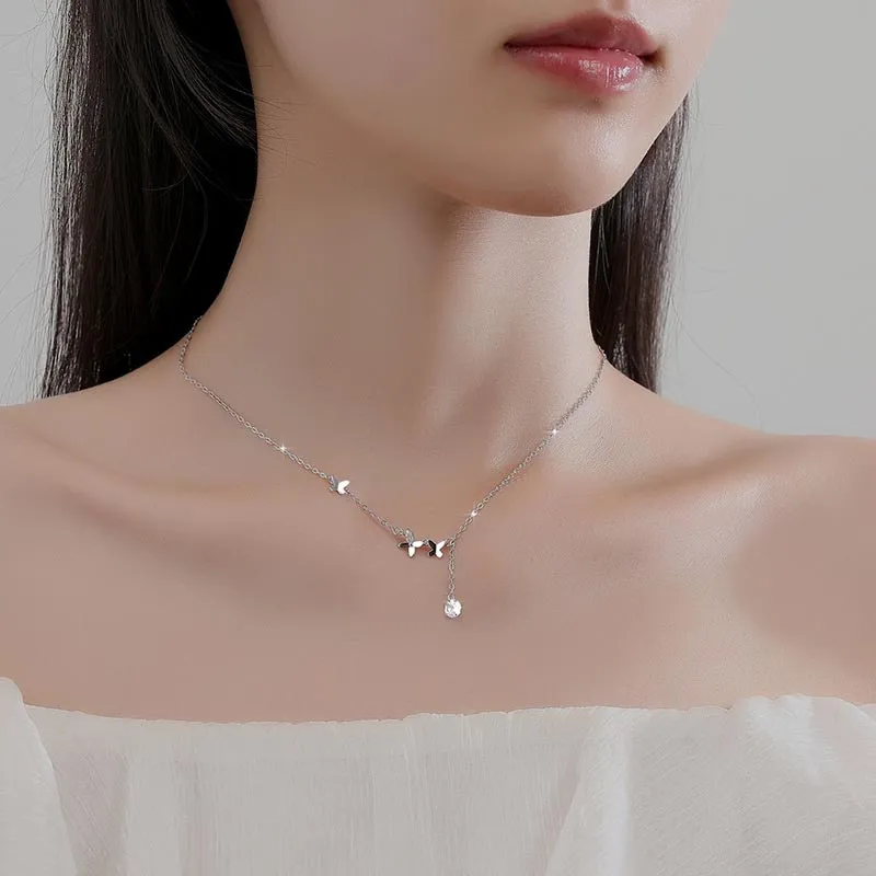 SHARK BABY S999 Fine Silver Necklaces Women's-1