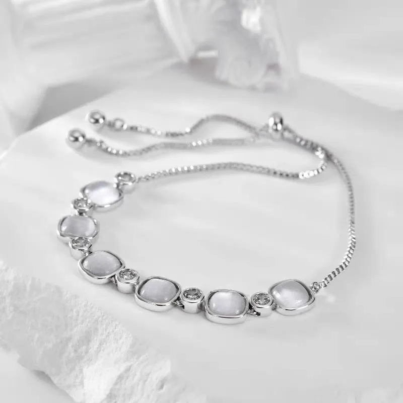 DAN DREAM Colored Glaze Bracelets Women's-5