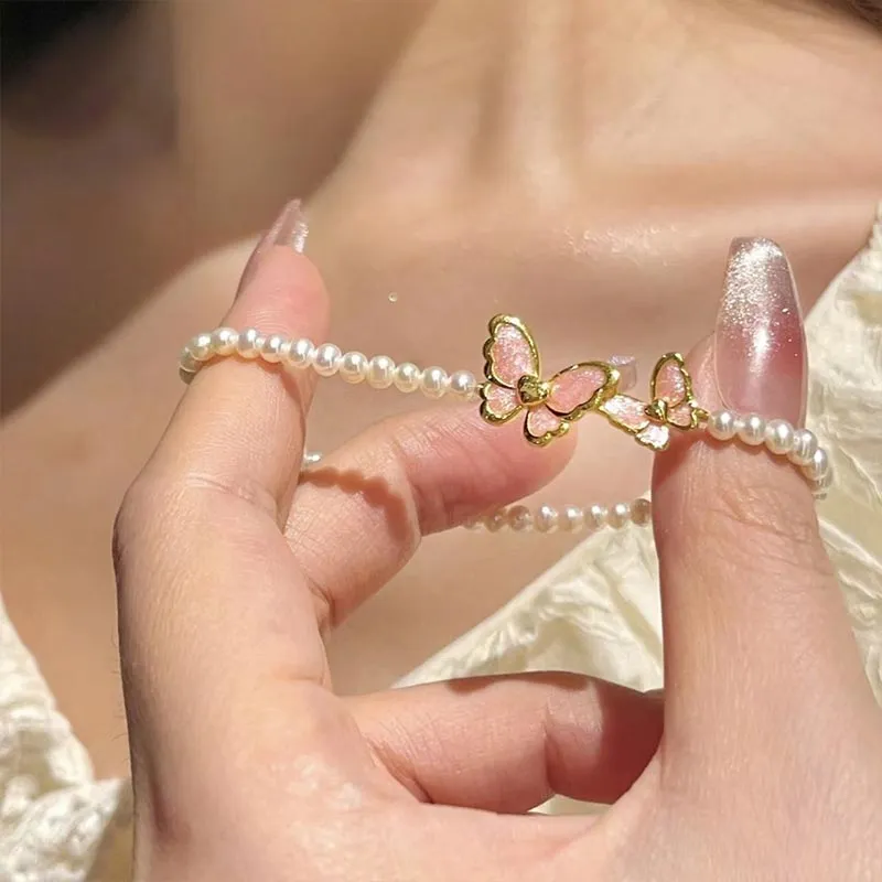 SHARK BABY Faux Pearl Bracelets Women's-4