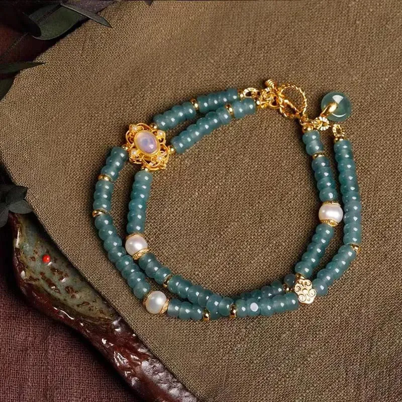 SHARK BABY Ice Type Jadeite Bracelets Women's-5