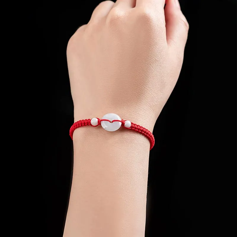 SHARK BABY Glass Type Jade Bracelets Women's-2