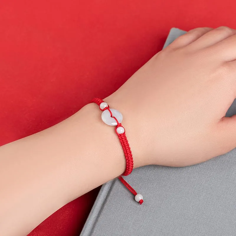 SHARK BABY Glass Type Jade Bracelets Women's-1