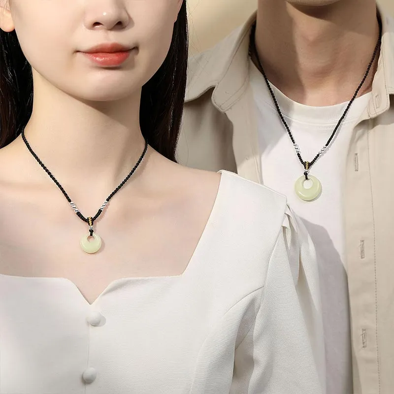 SHARK BABY Colored Glaze Necklaces Unisex-2