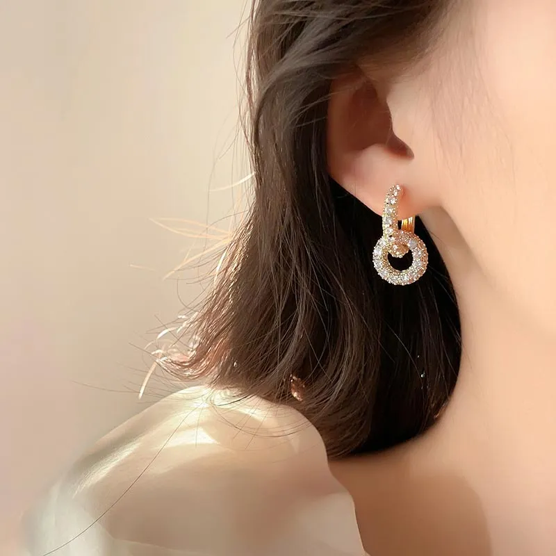 DAN DREAM Alloy Earrings Women's-2