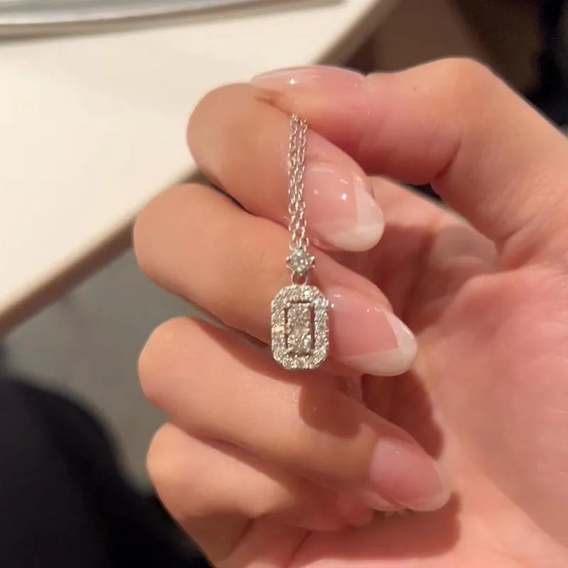 DAN DREAM S925 Silver Necklaces Women's-7
