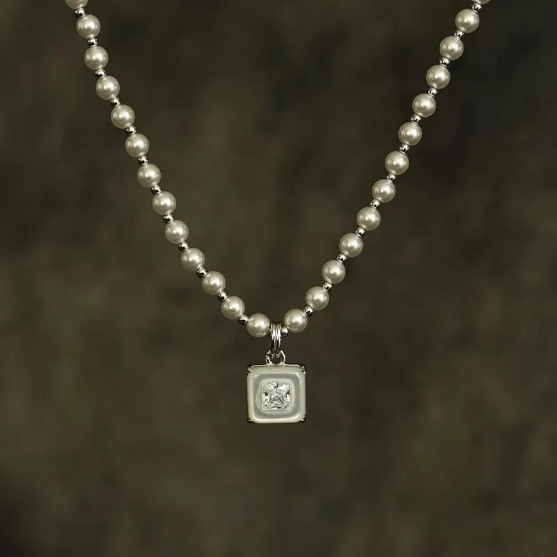 DAN DREAM Mother Of Pearl Necklaces Women's-2