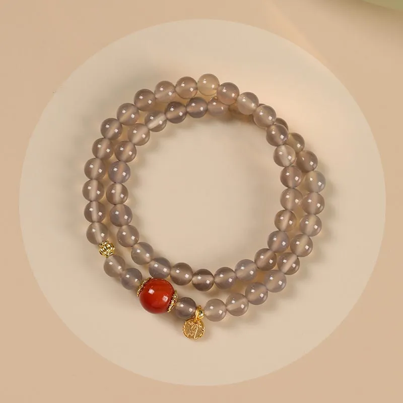 SHARK BABY Agate Bracelets Women's-3