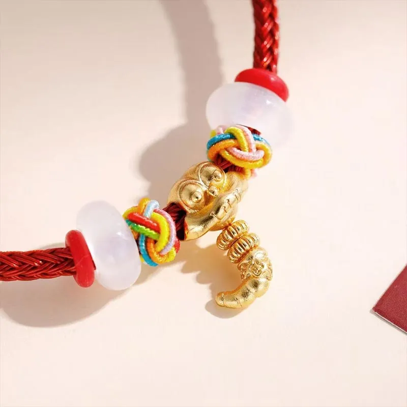 SHARK BABY Colored Glaze Bracelets Unisex-7