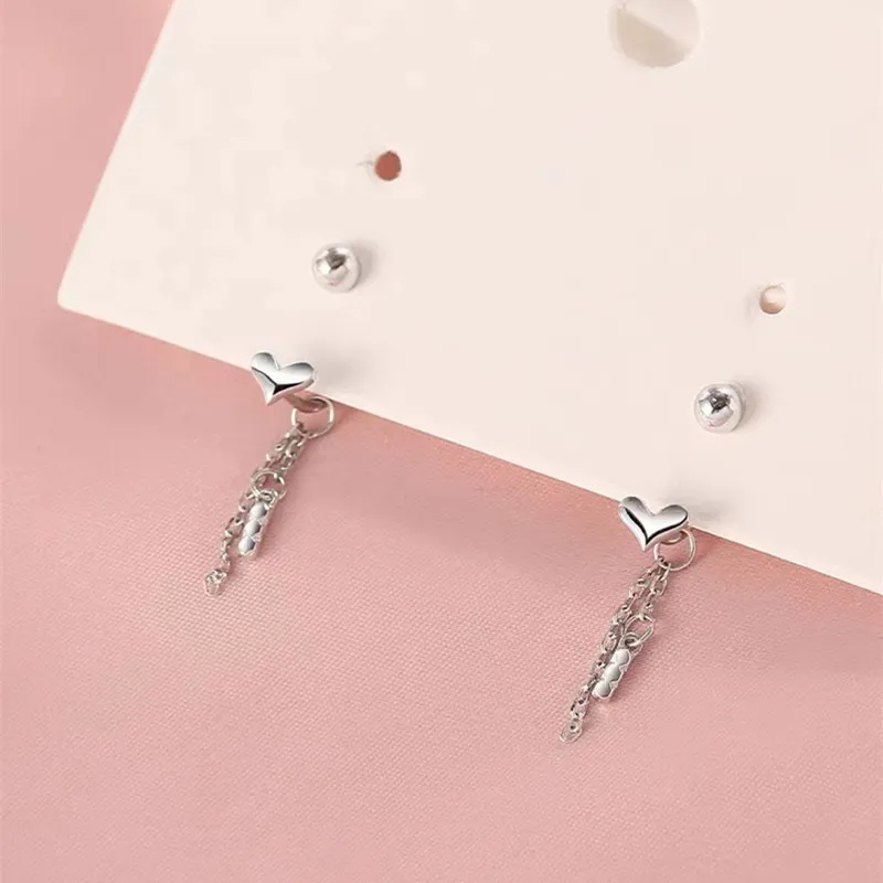 SHARK BABY S999 Fine Silver Earrings Women's-4