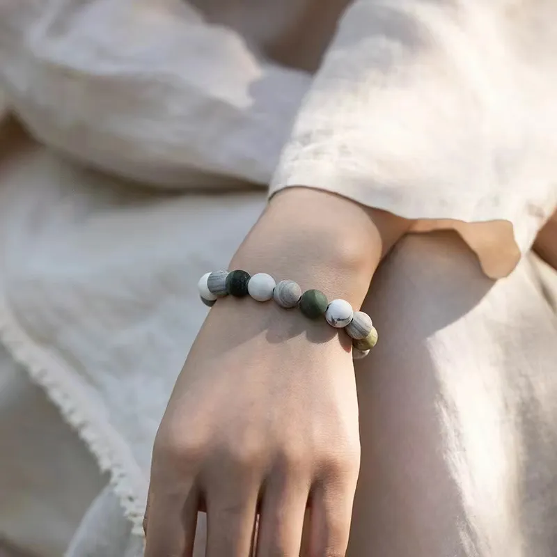 DAN DREAM Colored Glaze Bracelets Unisex-2