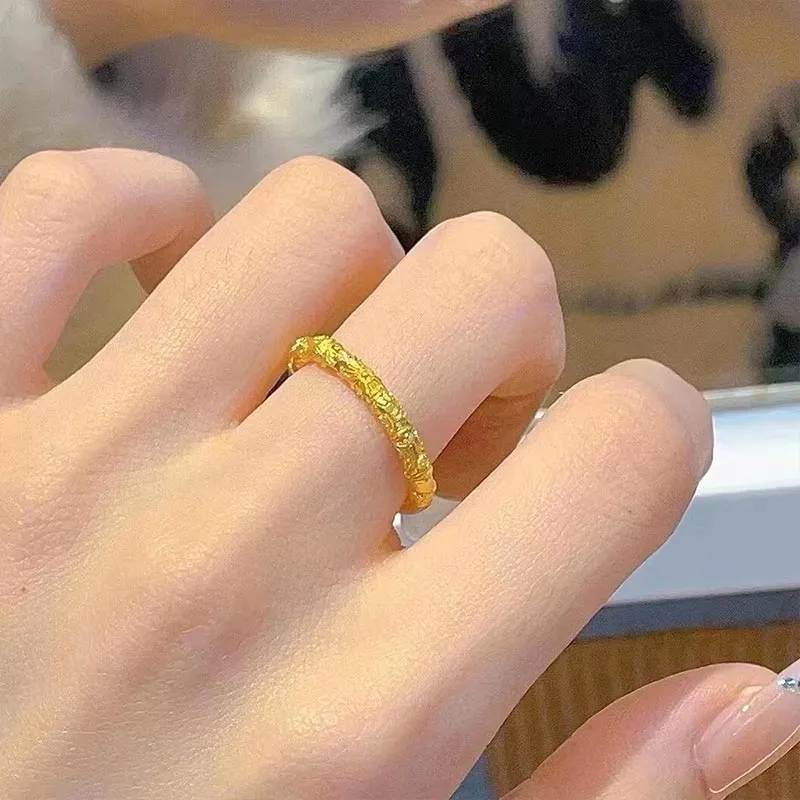 DAN DREAM Alloy Couple Rings Women's-3