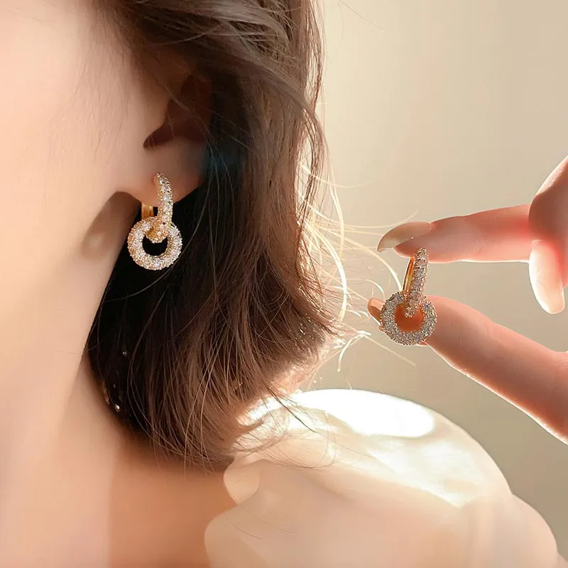DAN DREAM Alloy Earrings Women's-3