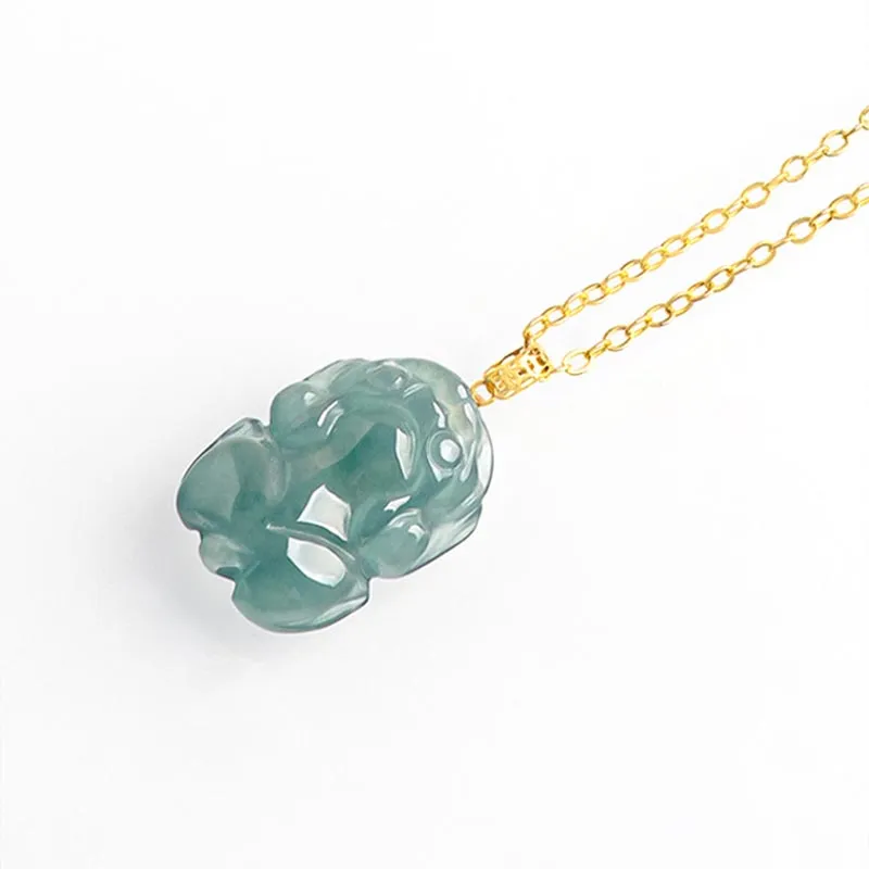 SHARK BABY Ice Glutinous Necklaces Unisex-4