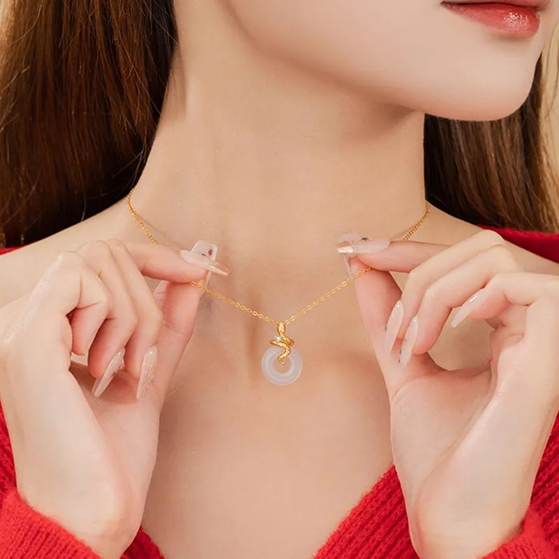 SHARK BABY Colored Glaze Necklaces Women's-1