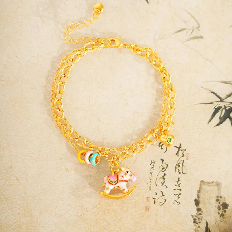SHARK BABY Alloy Bracelets Women's-4