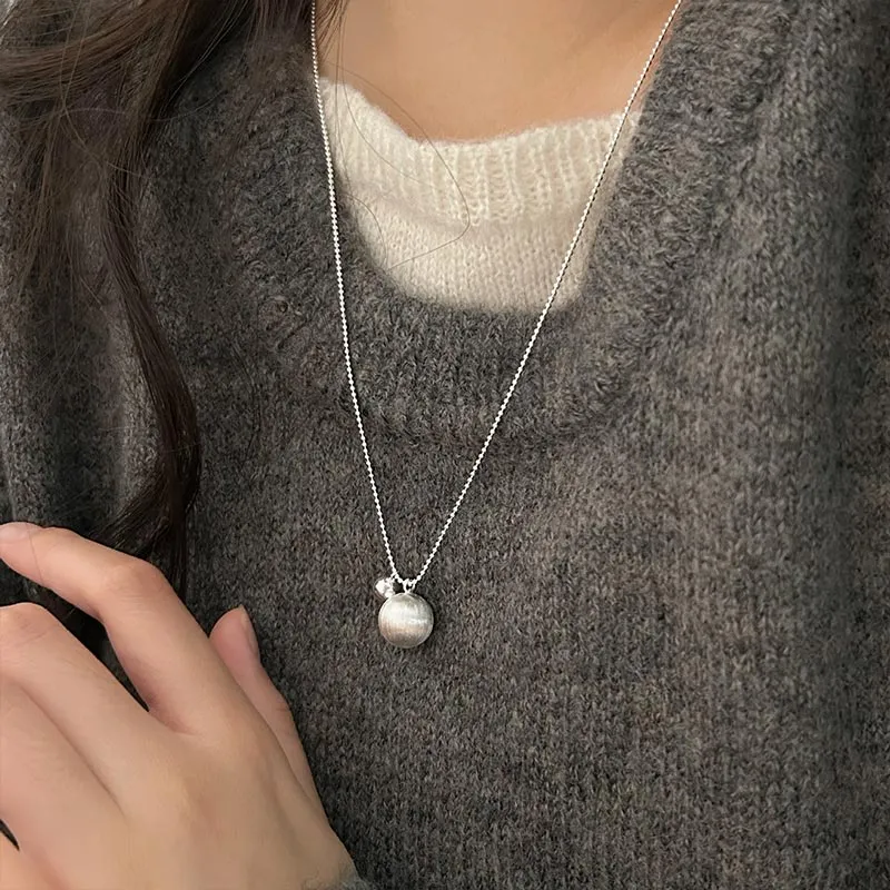DAN DREAM S925 Silver Necklaces Women's-4