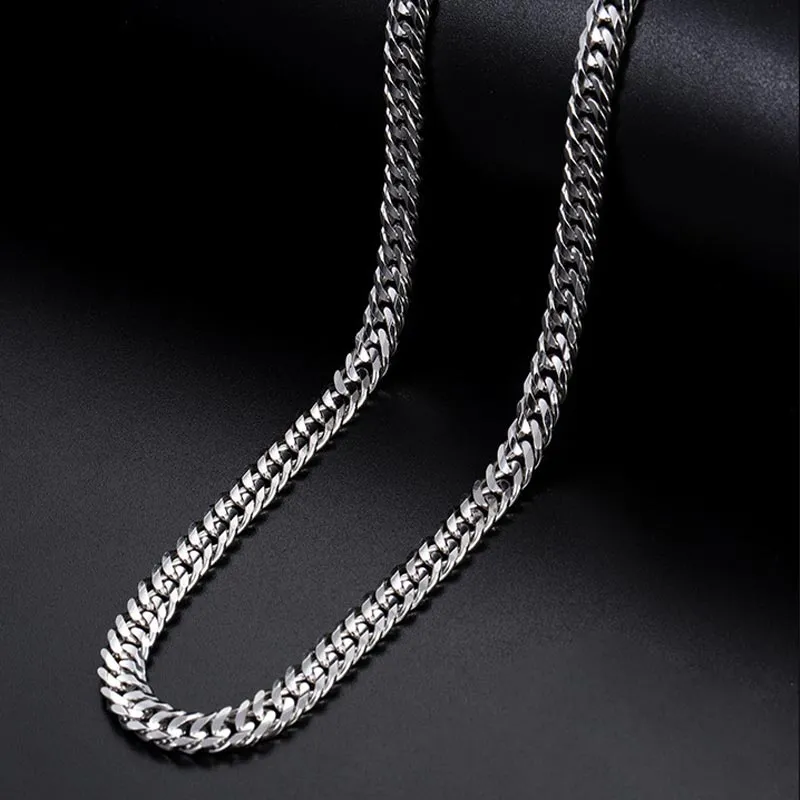 SHARK BABY S925 Silver Necklaces Unisex-5