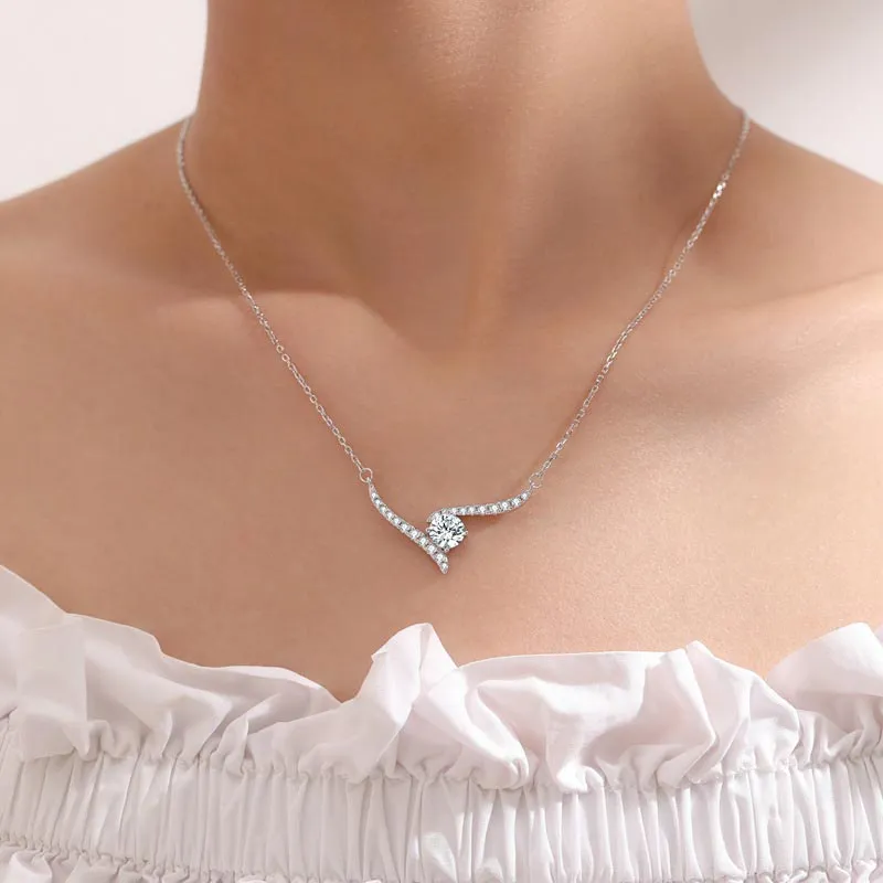 DAN DREAM S925 Silver Necklaces Women's-2